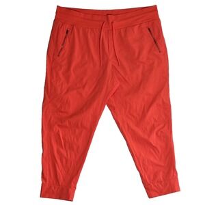 Women's Red Casual Pants